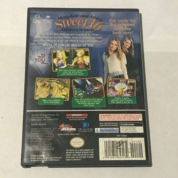 Nintendo GameCube Mary Kate and Ashley Sweet 16 - Picture 2 of 3